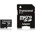 SDXC Card Micro Transcend 64GB TS64GUSDU1 (Class 10 - 1 adapter)